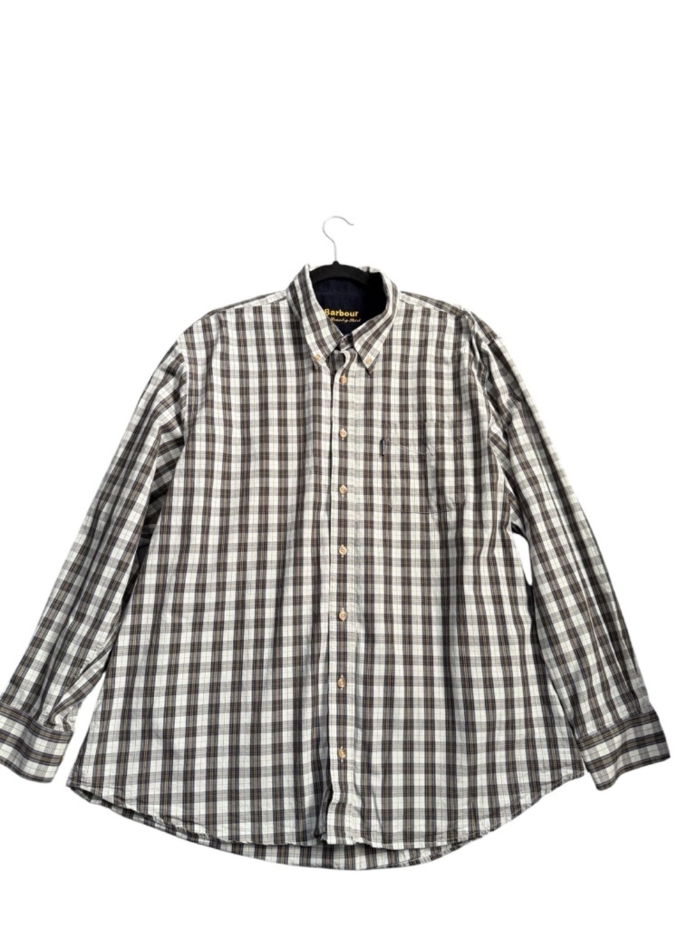 Barbour The Country Shirt Plaid Flannel Shirt XL